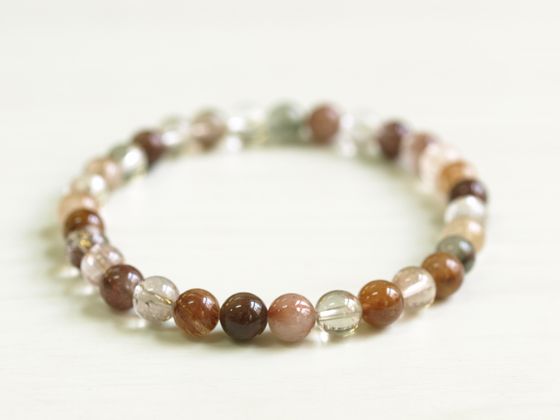 福禄寿（ミックスルチルクォーツ）｜パワーストーン ブレスレット
