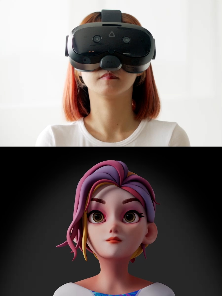 Facial Tracker for VIVE Focus Series - Expressive VR Avatars