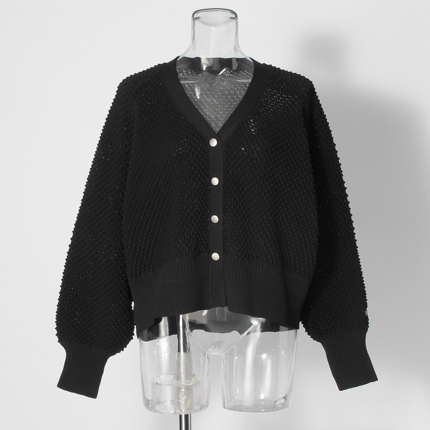 WLC ワッフルシアーニットカーディガン｜VIVIENNE TAM（ヴィヴィアン