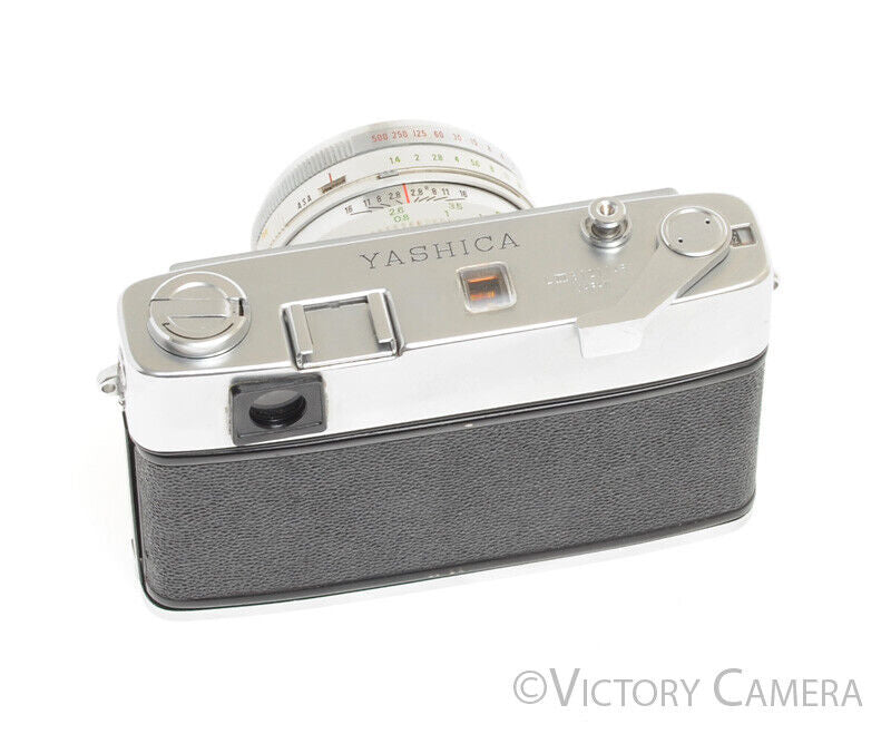 Yashica Lynx-14 Chrome 35mm Rangefinder Camera w/ 45mm f1.4 Lens -Fung