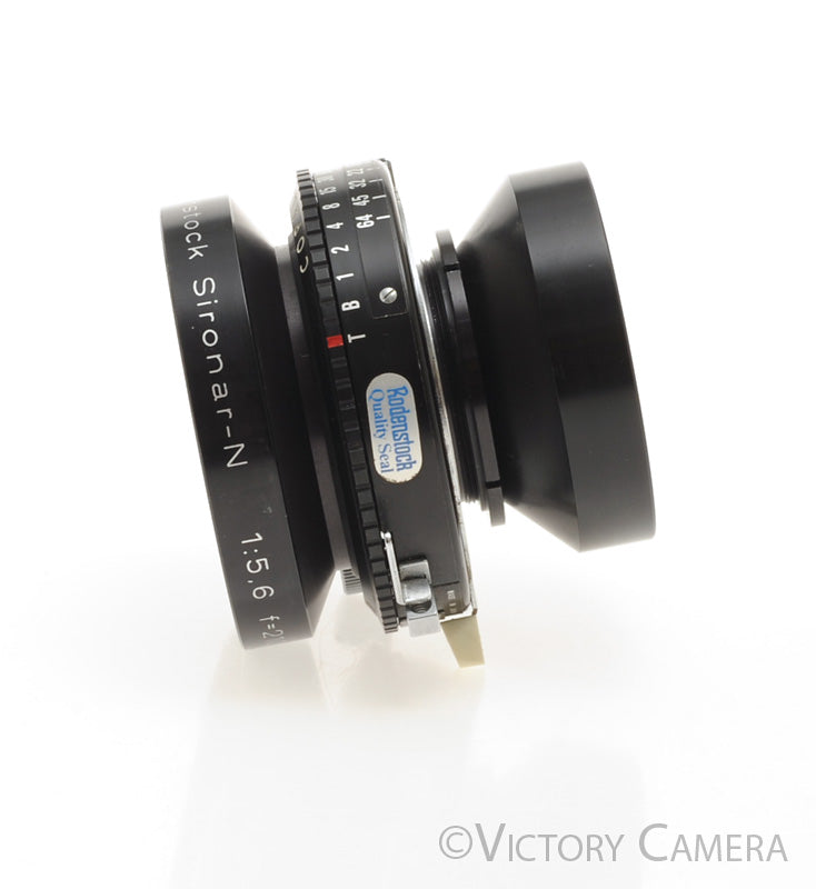 Rodenstock Sironar-N 210mm f5.6 MC 4x5 Lens Copal 1 Shutter [EXC-]