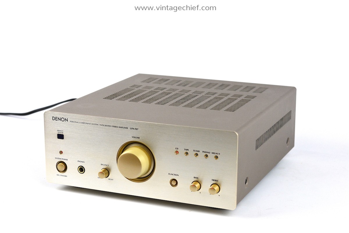 Denon UPA-F07 Amplifier | 2 x 40 Watt | Phono | Compact | Stereo