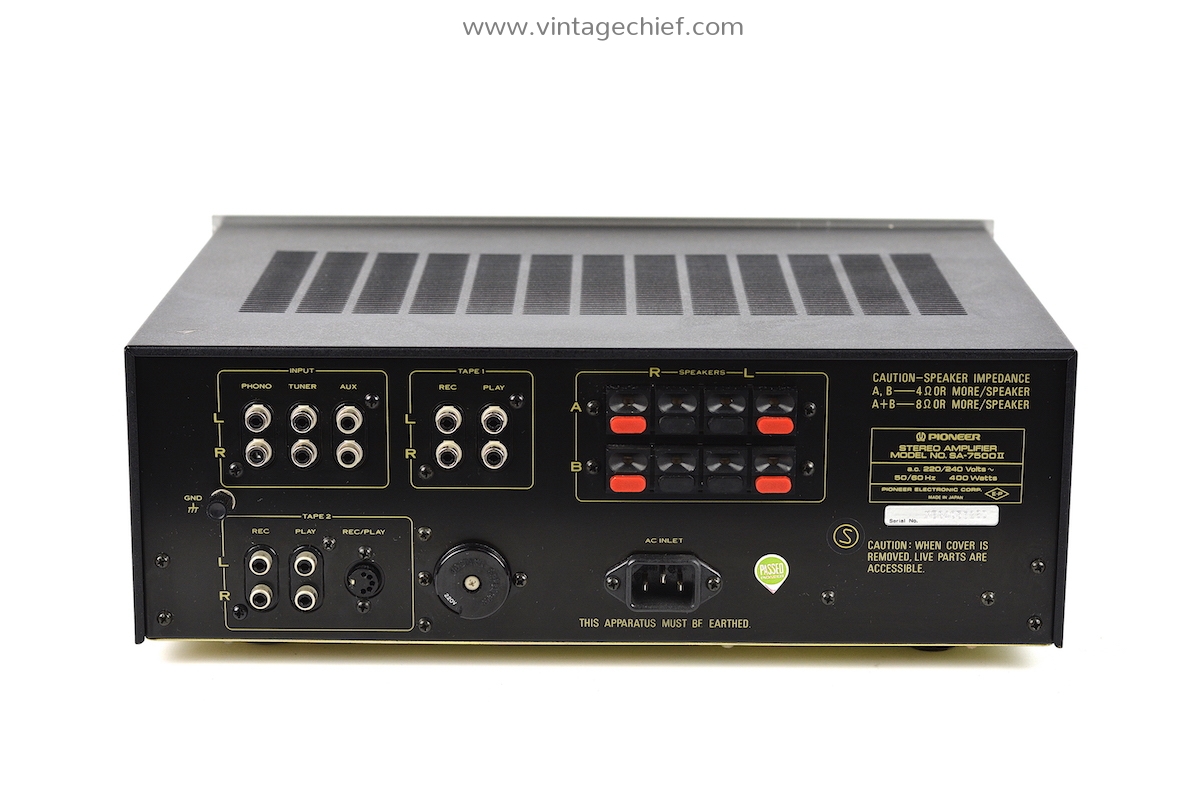 Pioneer SA-7500II プリメインアンプ Pioneer SA-7500 II Integrated