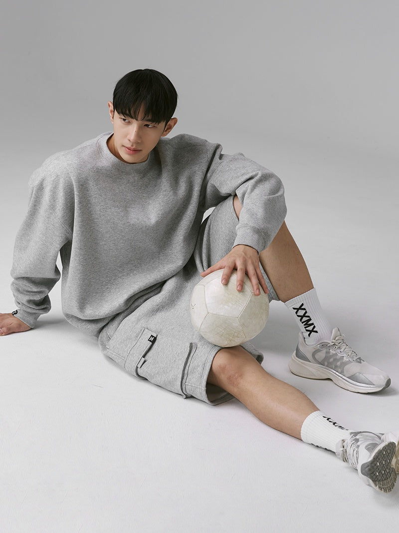 XEXYMENS XTMMT10J3 裏起毛 エッセンシャル シグネチャー スウェット