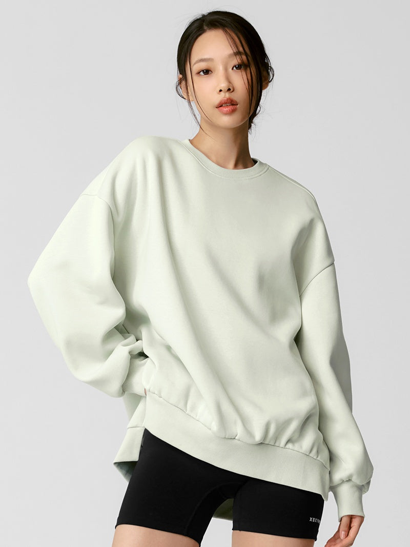 XTFMT01J3 裏起毛 ウォームソフト サイドスリット トレーナー (単品)