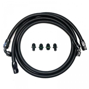 Full Send Diesel FSD-0307-3RTL Braided Transmission Cooler Line | XDP