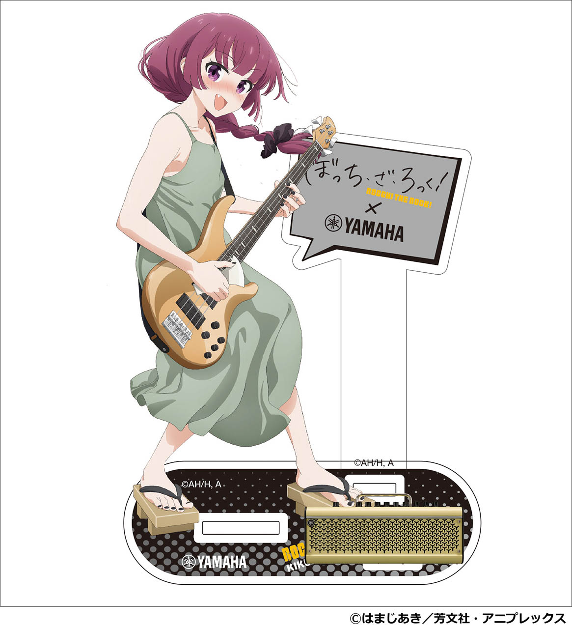 ヤマハ】 アニメ「ぼっち・ざ・ろっく！」×ヤマハ ジオラマアクリル