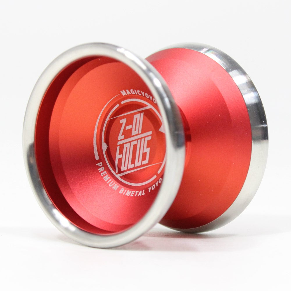 MAGICYOYO FOCUS Z01 Yo-Yo - BI-METAL YoYo - 6061 Aluminum with