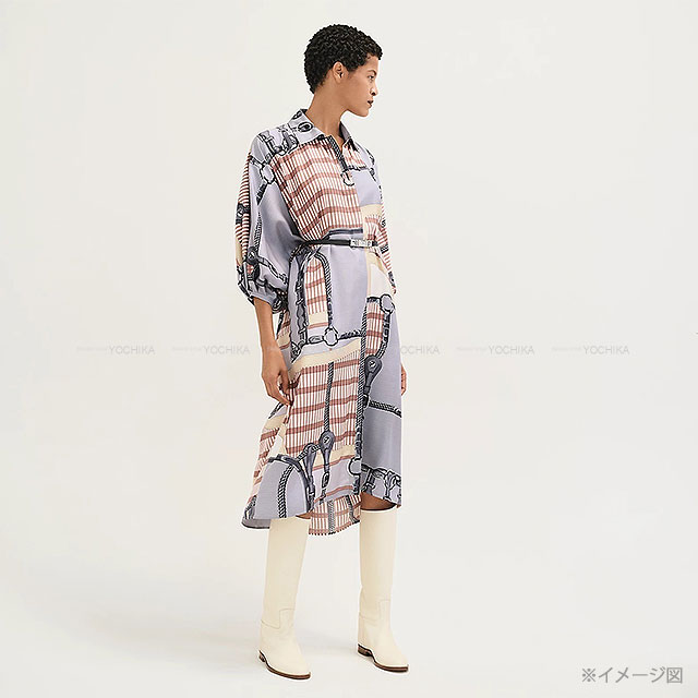 渋谷並木橋店】2025年春夏 HERMES エルメス ワンピース カフタン