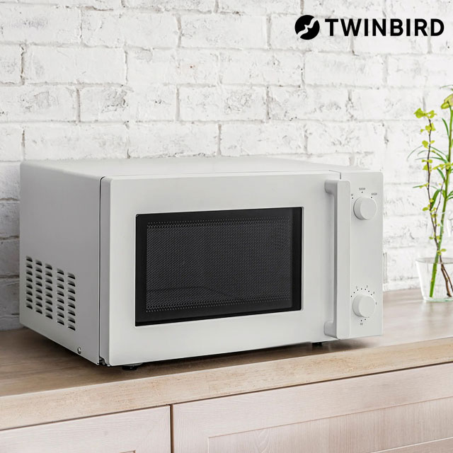 よろずやマルシェ本店 | ツインバード 電子レンジ 18L ホワイト DR