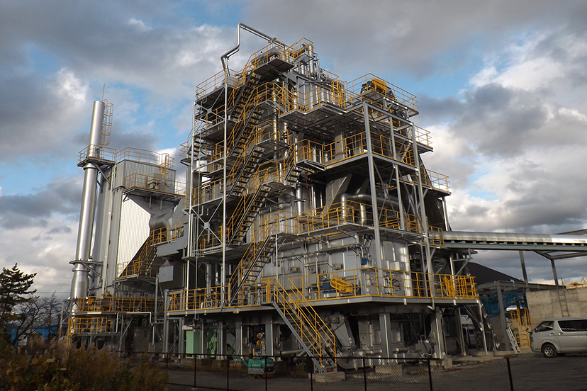 四国第1号の木材専焼ボイラ発電所が売電開始 ｜ 実績紹介 ｜ ニュース