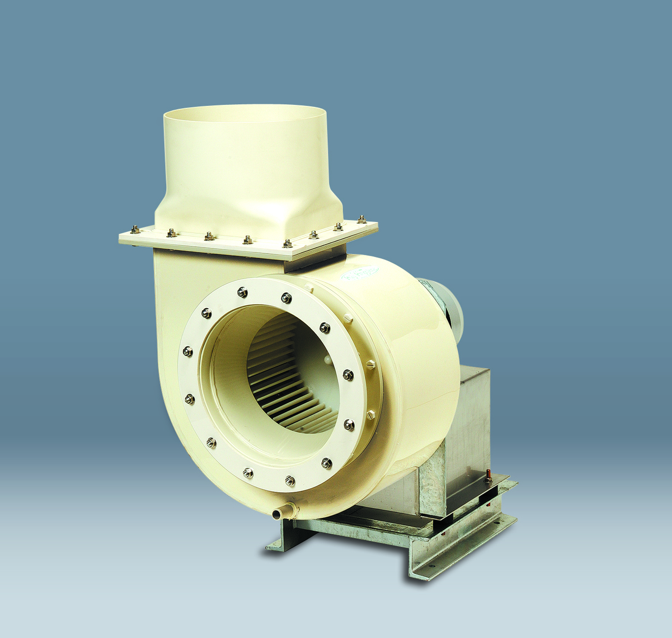 PP製シロッコファン（ポリプロピレン製・モータ直結式）（YCE