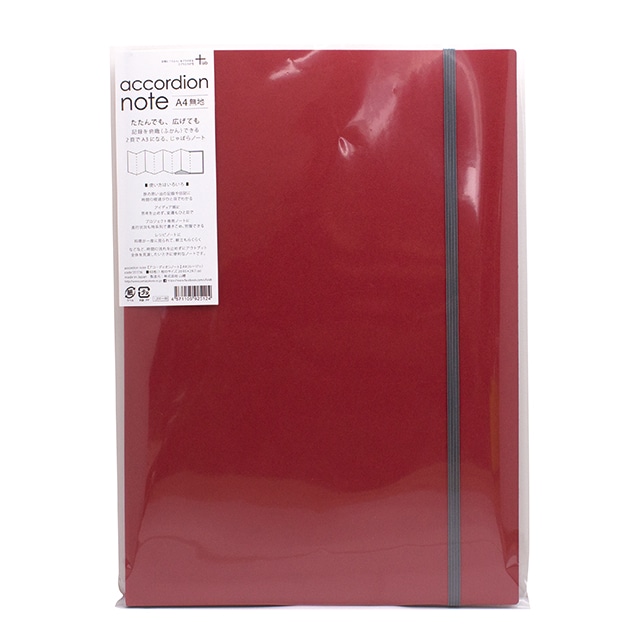 山櫻accordion note A4 ルージュ: セレクトアイテム【オンライン