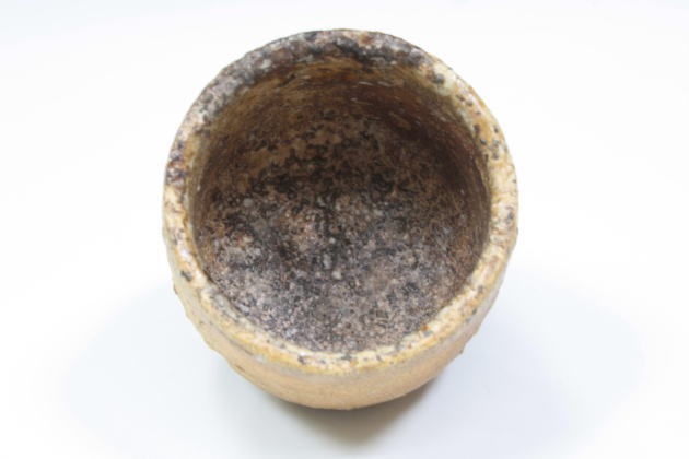 柳瀬美術店 / 辻 清明「信楽盃-2」共箱[TSUJI Seimei]Sake cup