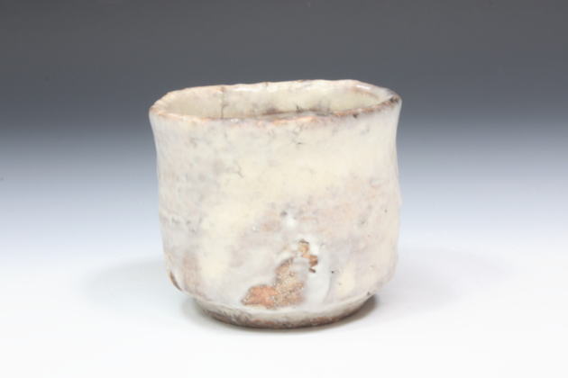 柳瀬美術店 / 10代 三輪休雪「萩焼酒呑-2」共箱[MIWA Kyusetsu 10th