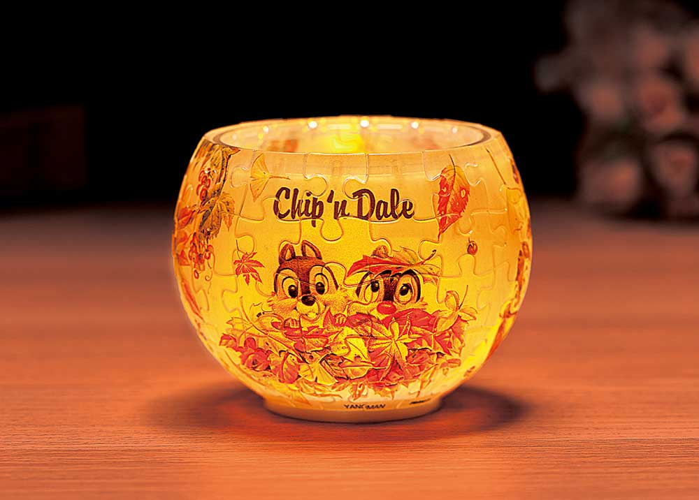 ランプシェードパズル 一緒にあそぼう！‐チップ＆デール