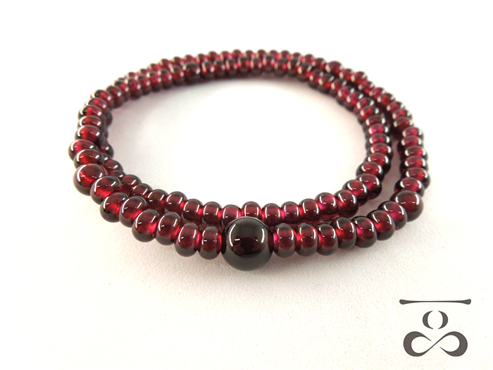 一品(ひとしな)】108ブレス「虎目石」 お数珠の安田念珠店へ｜総本山