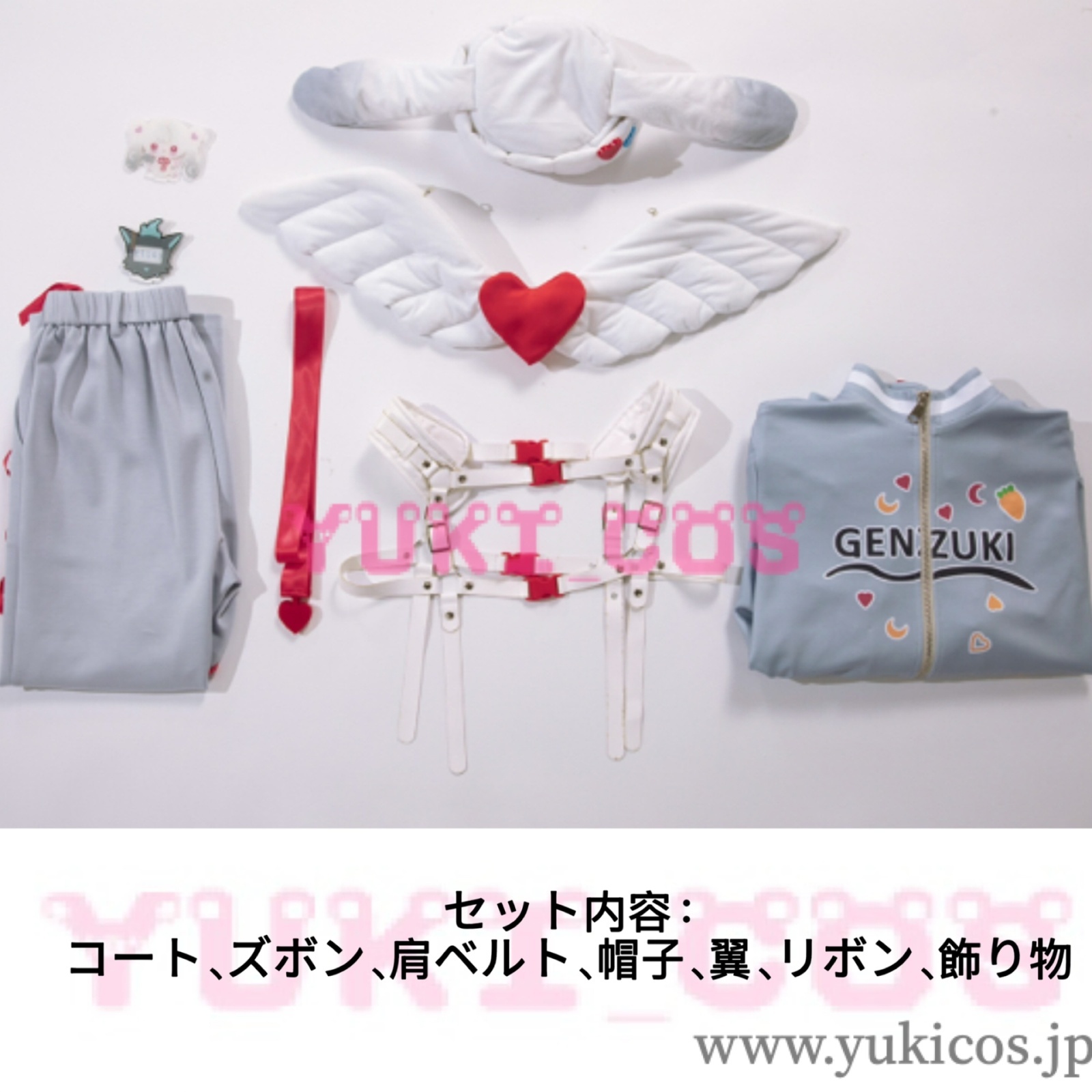 Vtuber にじさんじ Angelic Dream 弦月藤士郎 コスプレ衣装 送料無料