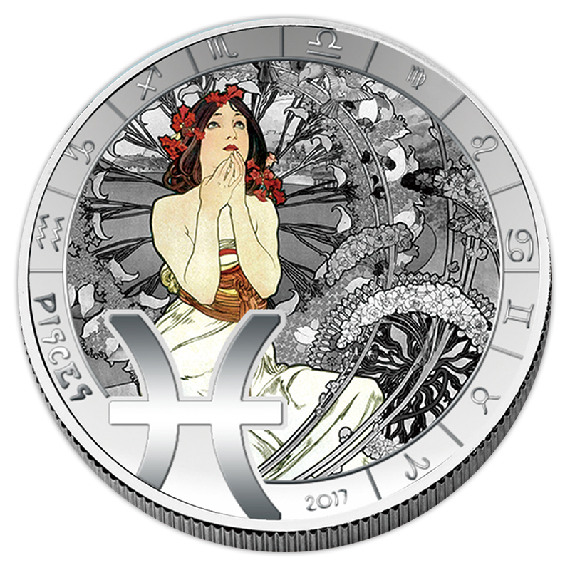 切手・趣味の通信販売｜スタマガネット ミュシャと黄道十二宮「双魚宮