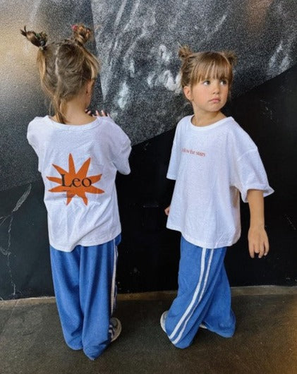 twin stripe terry pant | blu – ZIGGY ZAZA