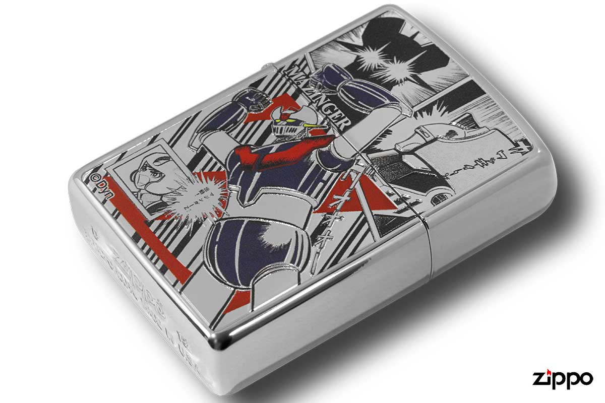 Zippo ジッポー マジンガーZ アニメ キャラ MAZINGER Z 銀メッキ 70655