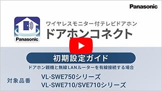 VL-SWE750KS/VL-SWE750KF | 商品ラインアップ | インターホン・テレビ