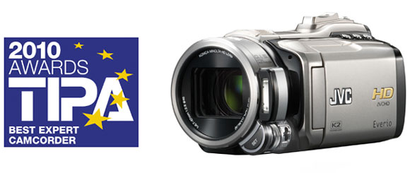 JVC Full HD Camera Named Best Expert Camcorder in TIPA Awards 2010