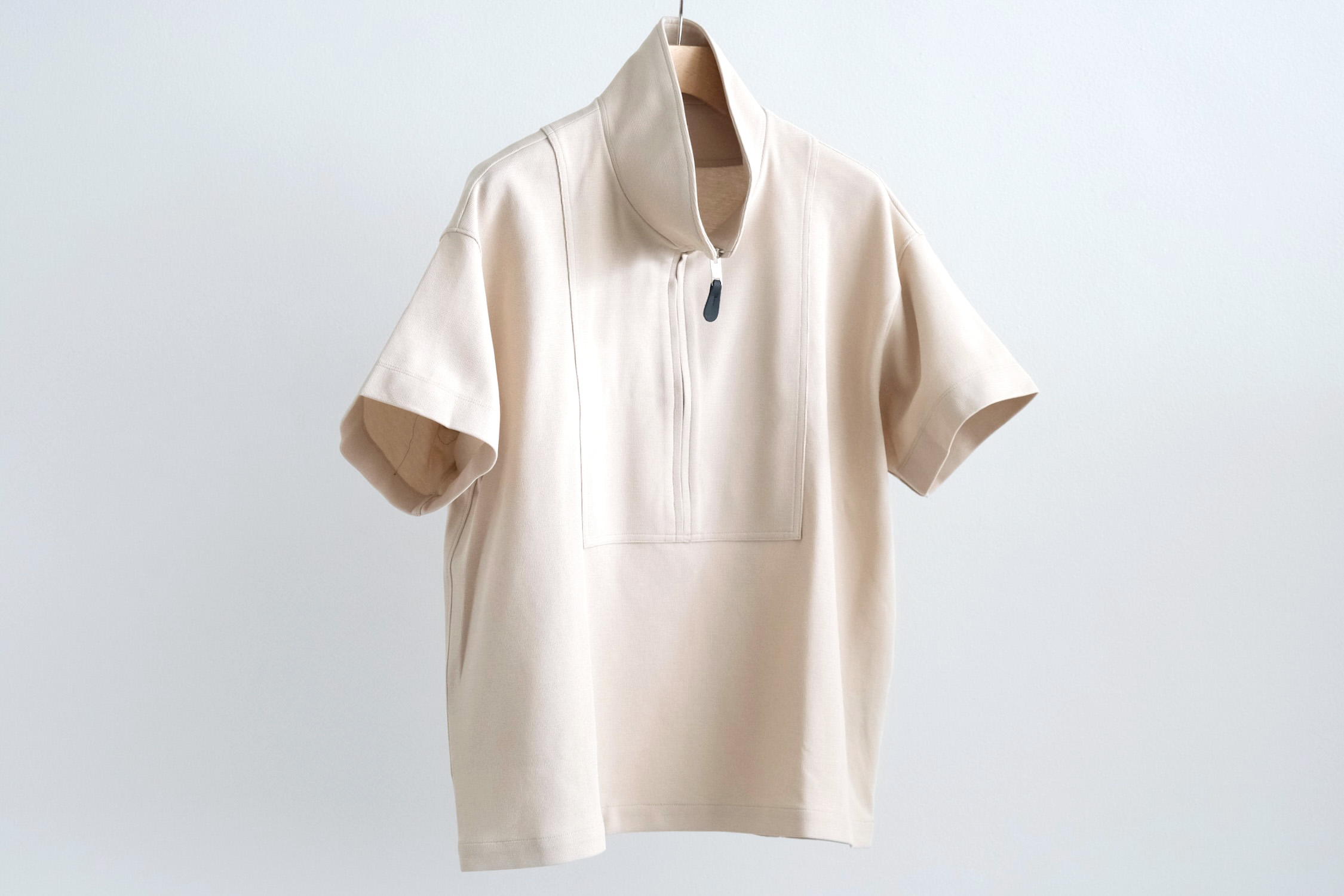 HALF ZIP STAND COLLAR PULLOVER - WUNDER