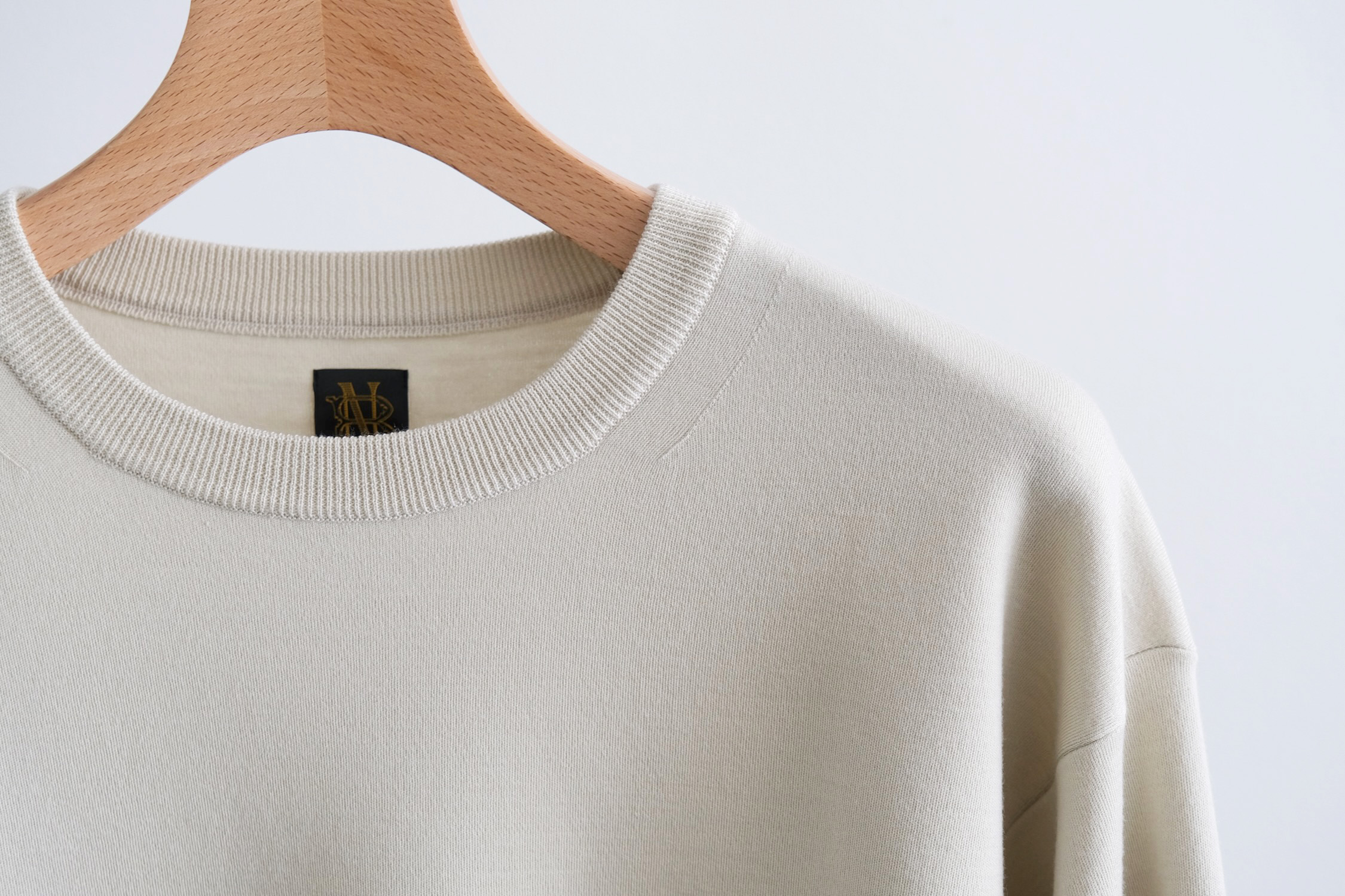 32G SMOOTH WOOL CREW NECK - WUNDER