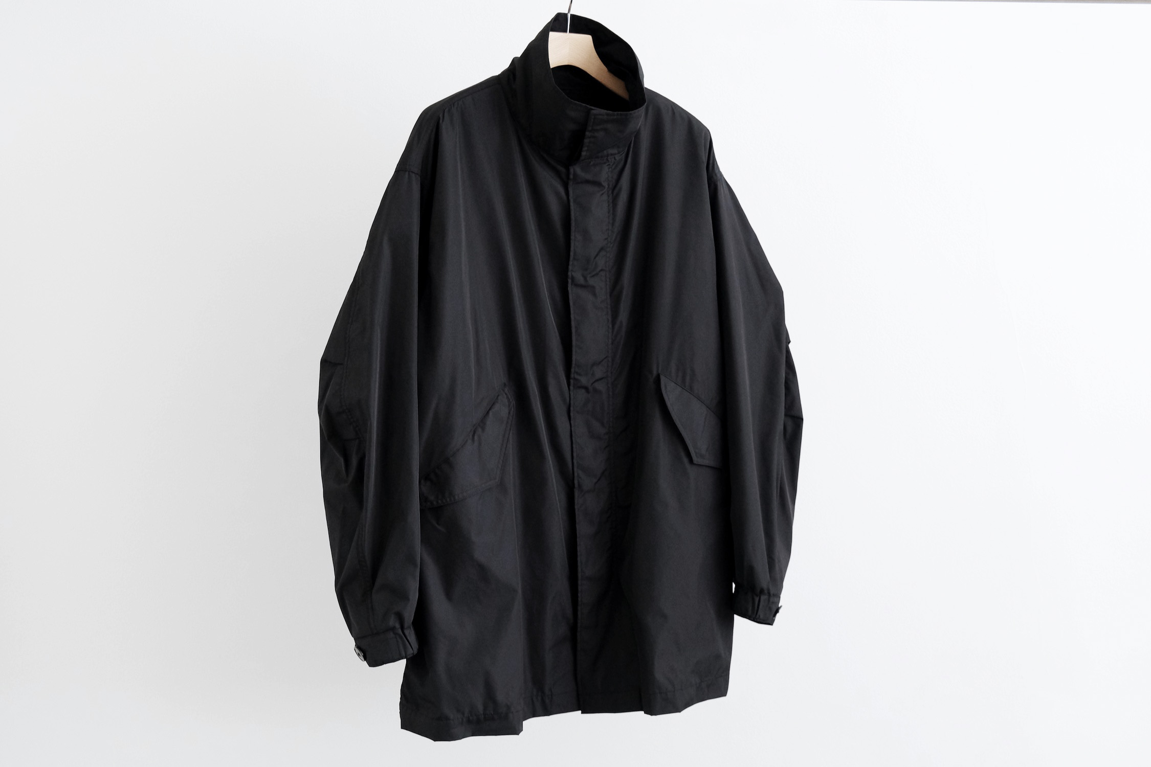 DOPE DYE NYLON SHORT MODS COAT - WUNDER