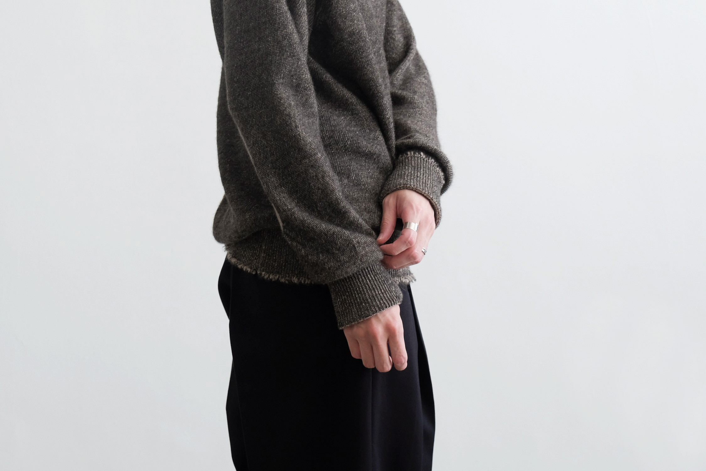 ひょっとこ” P/O SWEATER - WUNDER