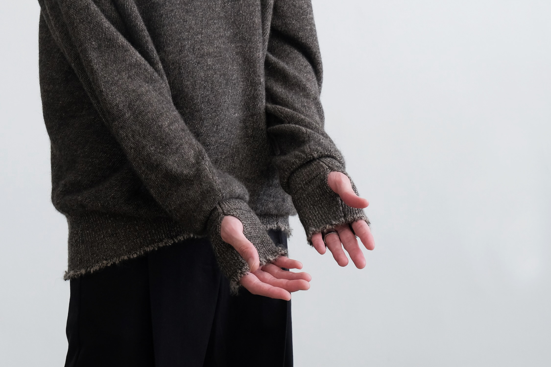 ひょっとこ” P/O SWEATER - WUNDER