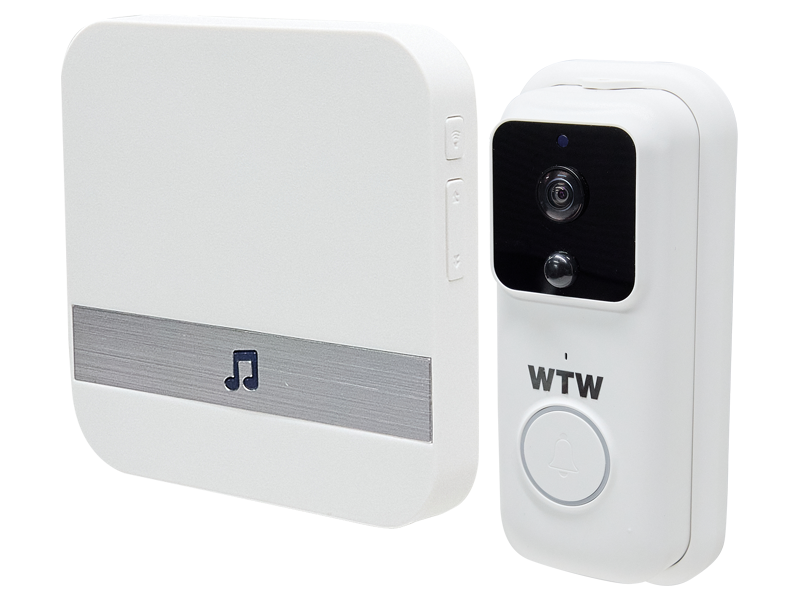 防犯カメラ ワイヤレスドアホン WIFI バッテリー WTW-IPW2225TW WTW