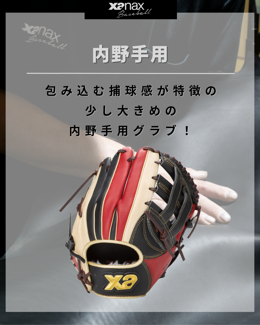 軟式トラスト ファーストミット［カラフルライン］【FL1型