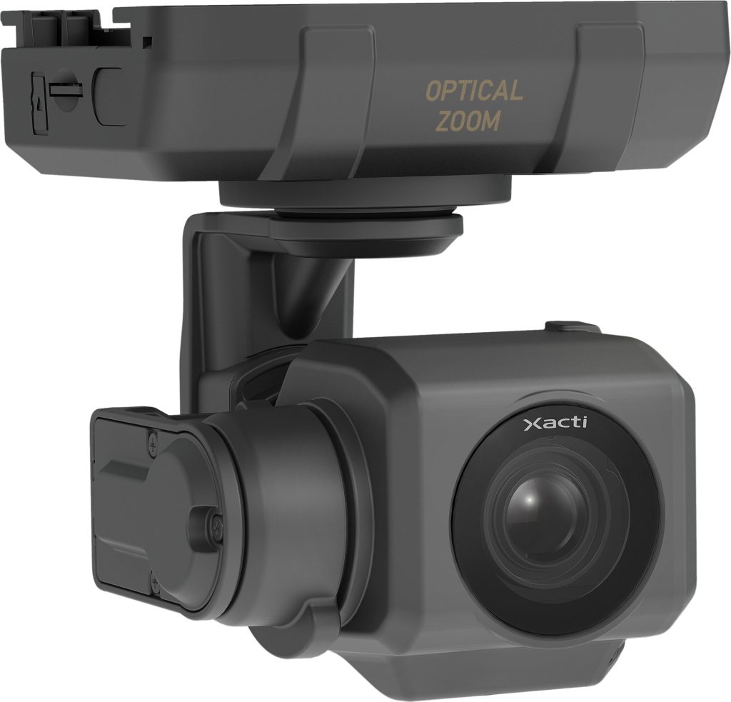 ドローンカメラ「CX-GB200／400」が AileLinX製有線ドローン「HOVER