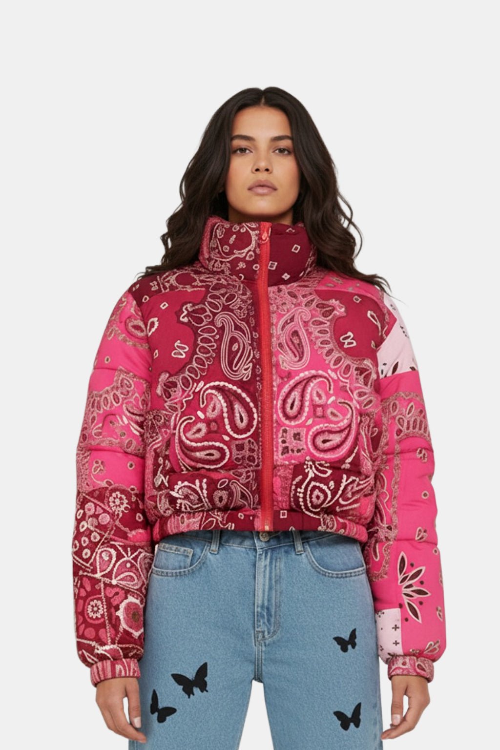 Bandana down jacket | Y2K Streetwear – y2k streetwear