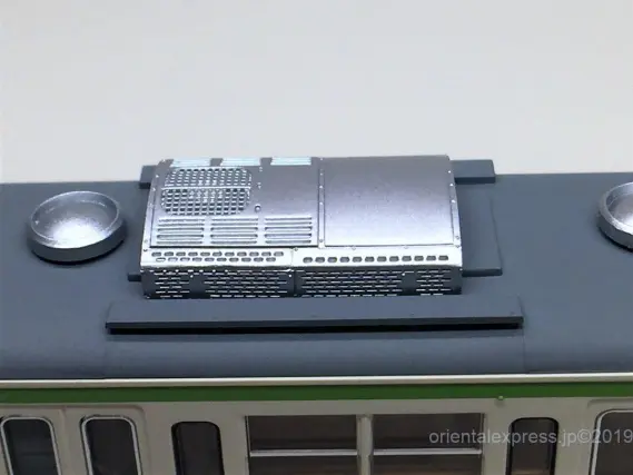 東大宮訓練者（元103系）が入線しました。MICROACE A0558 2両セット