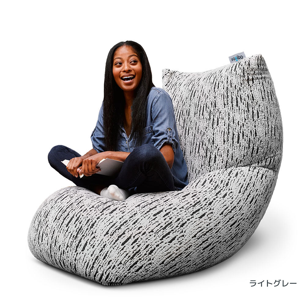 yogibo Max & Yogibo Roll Max ライトグレー 抱き枕 Yogibo Roll Max