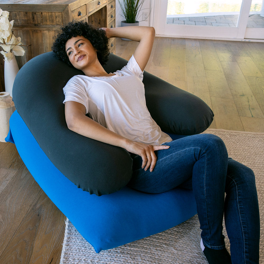 Yogibo Mini アクアブルー ソファー クッション 座椅子 Yogibo Mini