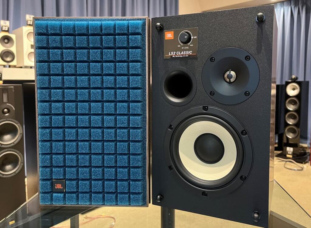 JBL 4320 グリルエンブレム サランネット・ロゴプレート 中古2枚ペア