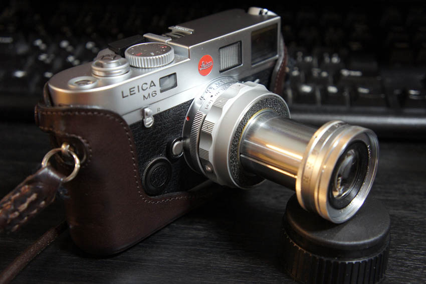 Mマウント 沈胴Elmar 90mm F4.0とHector 135mm F4.5買いました