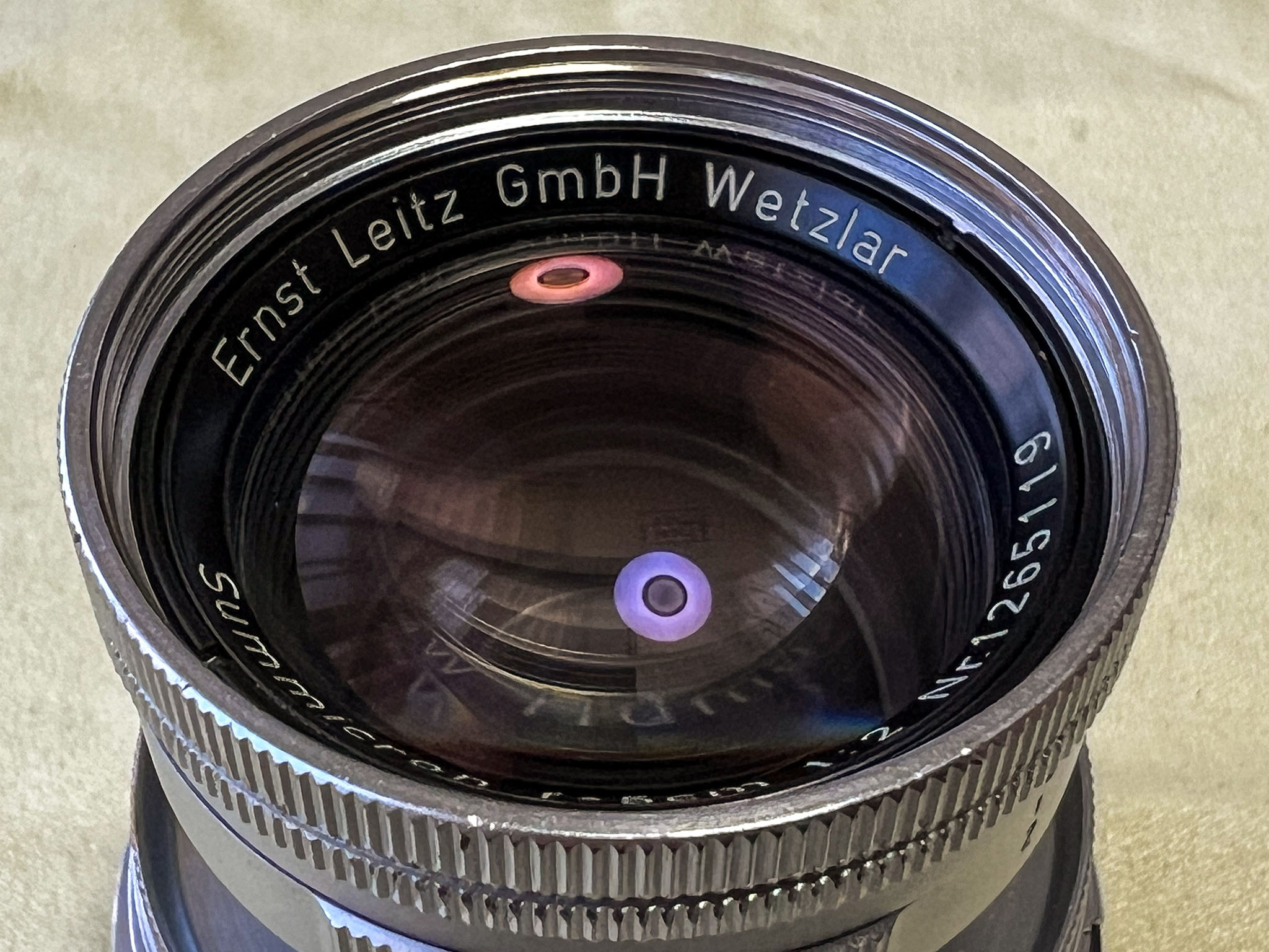 E. Leitz Summicron 50mm F2.0 Collapsible LTM 山崎光学研磨 - 晴れ