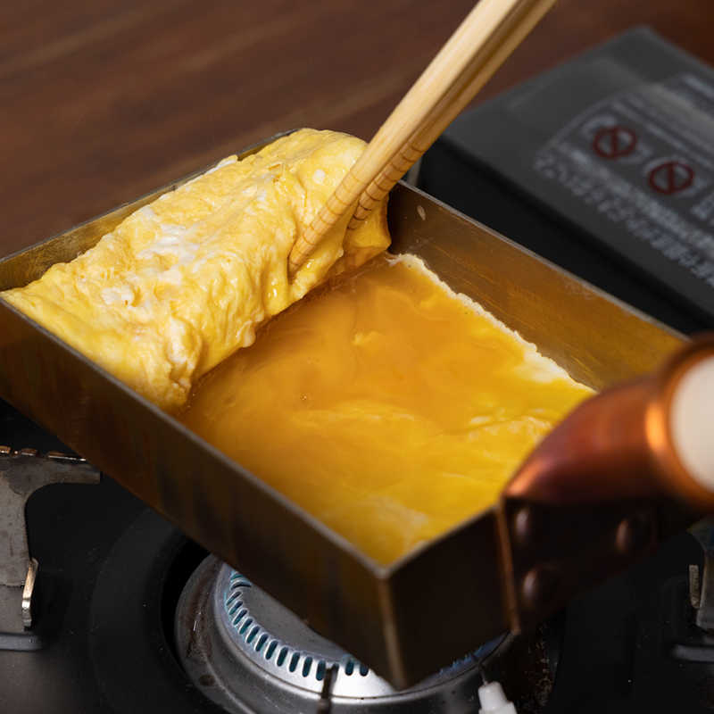 銅製 玉子焼鍋13角 くらしのこみち | よろずを継ぐもの｜継ぐべきもの