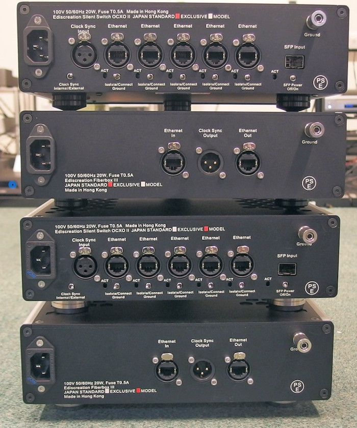 2024/09/27】EDISCREATION SILENT SWITCH OCXO 2 , FIBER BOX3 | 店長