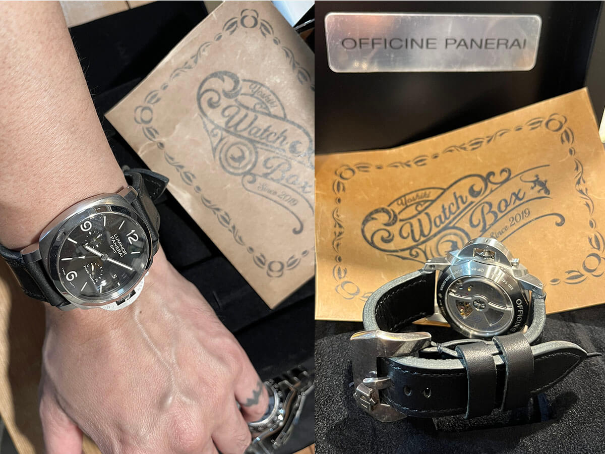 ホーウィン社のレザーを使用した 腕時計ベルト | Yoshiki-WatchBox