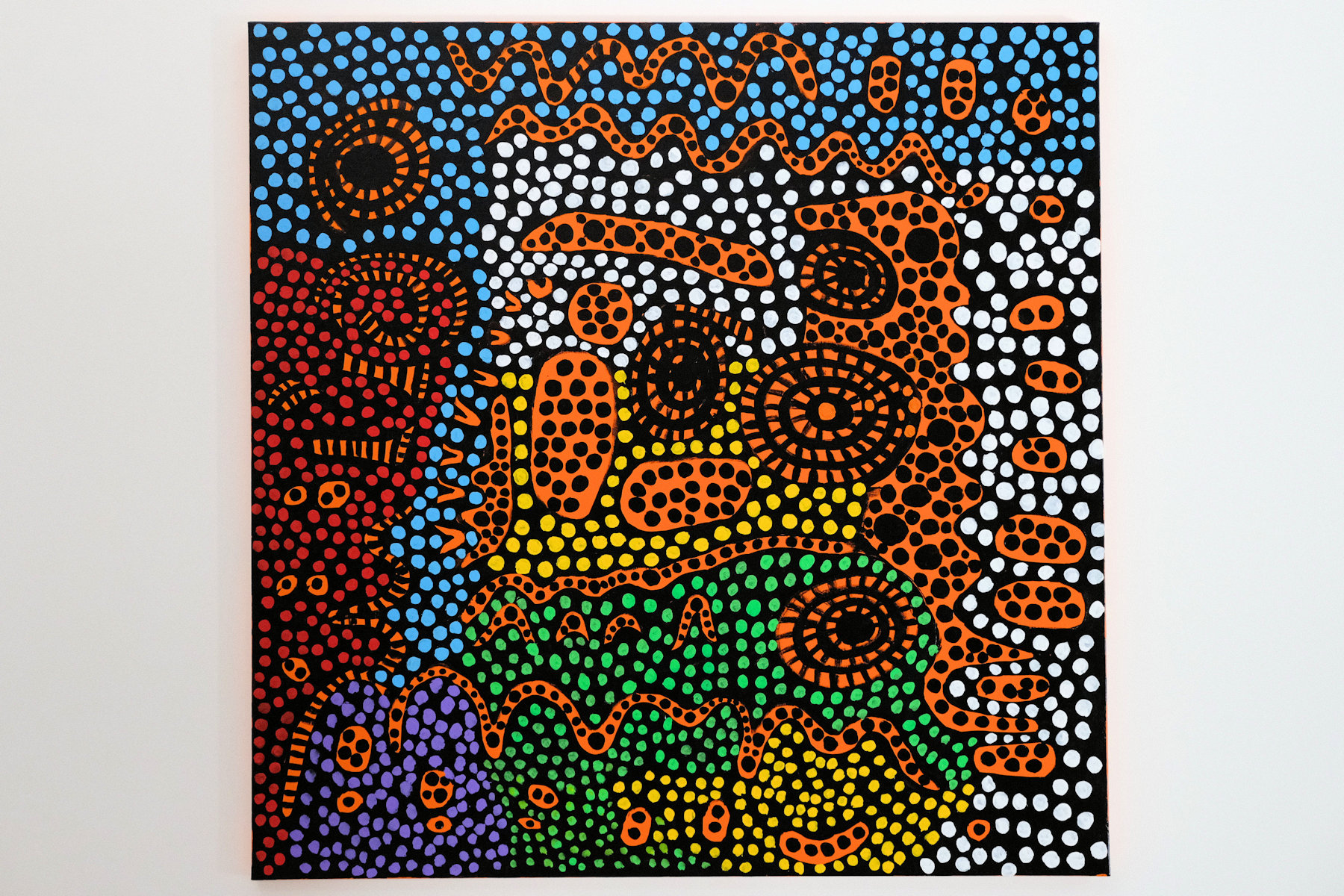 草間彌生「私のかいたことばに あなたのナミダをながしてほしい