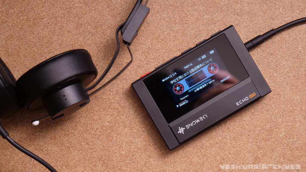 レビュー】カセットプレイヤー風音楽プレイヤー『Fiio Snowsky Echo