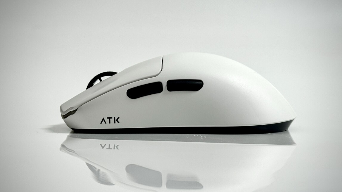 ATK Blazing Sky F1 Ultimate レビュー】全長118mmゲーミングマウスの