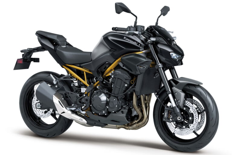カワサキ「Z」ファミリーの2026年モデルが登場！ ゴールドフレームの