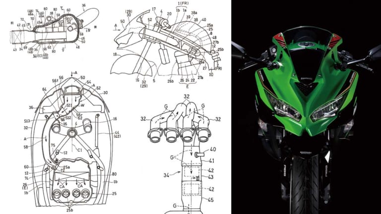 発表直前 Ninja ZX-25R 最後の!?予想情報 【車体サイズ＆公開特許解説